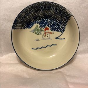 Thompson Pottery “Snowman” Bowls